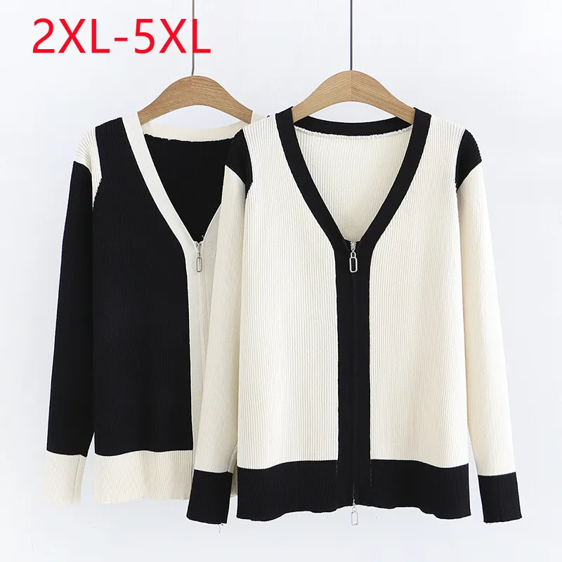 New 2023 Ladies Spring Autumn Plus Size Blouse For Women Large Size Tops V-neck Long Sleeve Black Blouse 2XL 3XL 4XL 5XL