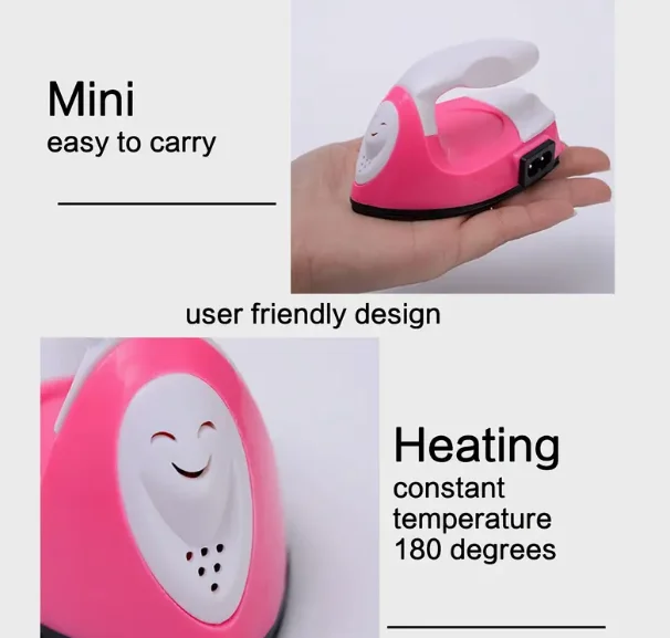 Pindou حديد صغير | ملصقات الأسماء المصنوعة يدويًا/آلة الختم الساخن تتكيف مع الكي المدمج والمحمول بدقة وعملية. #1