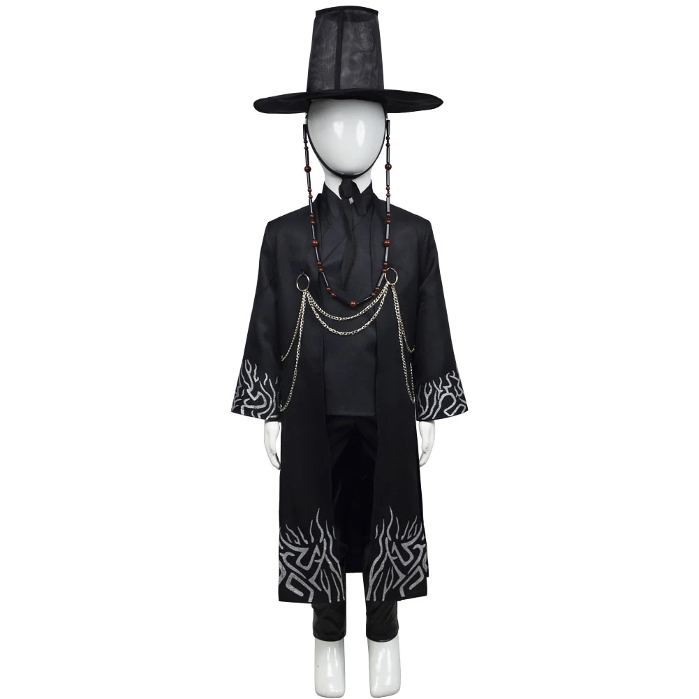 

Kids Boys Jinu Demons Hunter of KPop Cosplay Costume Children Roleplay Fantasia Clothing Child Disguise Outfits Halloween Suits