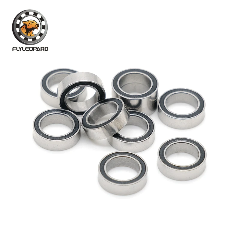 MR126RS Bearing 10PCS 6x12x4 mm ABEC-7 MR126 RSBall Bearings High Quality