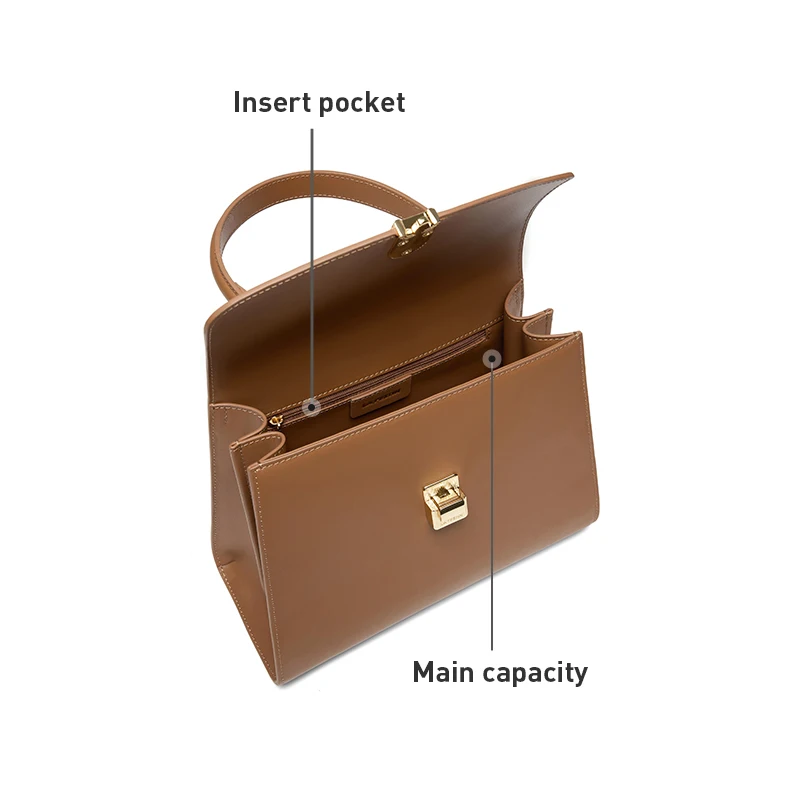 LA FESTIN 2024 New Handbag Women Designer Luxury Bag Square Bag Large Capacity Bags Fashion Ladies Bags Leather Bag