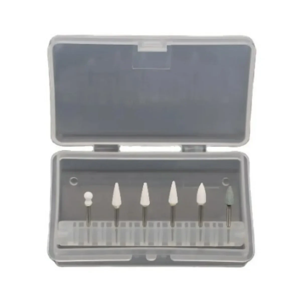 

6Pcs/box Dental Clinic Porcelain Teeth Polisher Polishing Kit Tooth Stone Drill Burs Set Oral Medical Consumables Materials