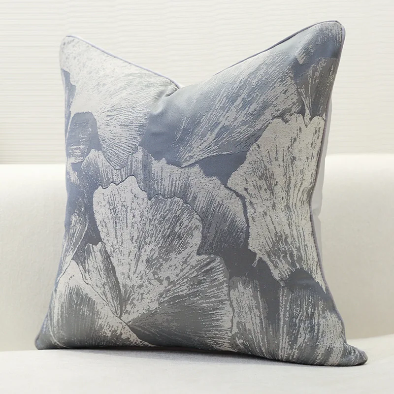 Modern Minimalist Light Luxury Pillowcase Hotel Fashion Single Sided Printing Cushion Cover