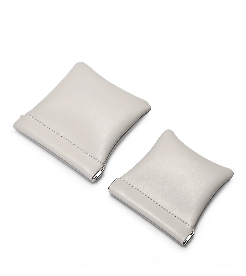 Oirlv 5 Stück Tragbare PU-Leder Schmuckbeutel mit Verschluss Aufbewahrungstasche für Ringe, Ohrringe, Halsketten Mehrfarbige Mini-Organizer – Detail 14
