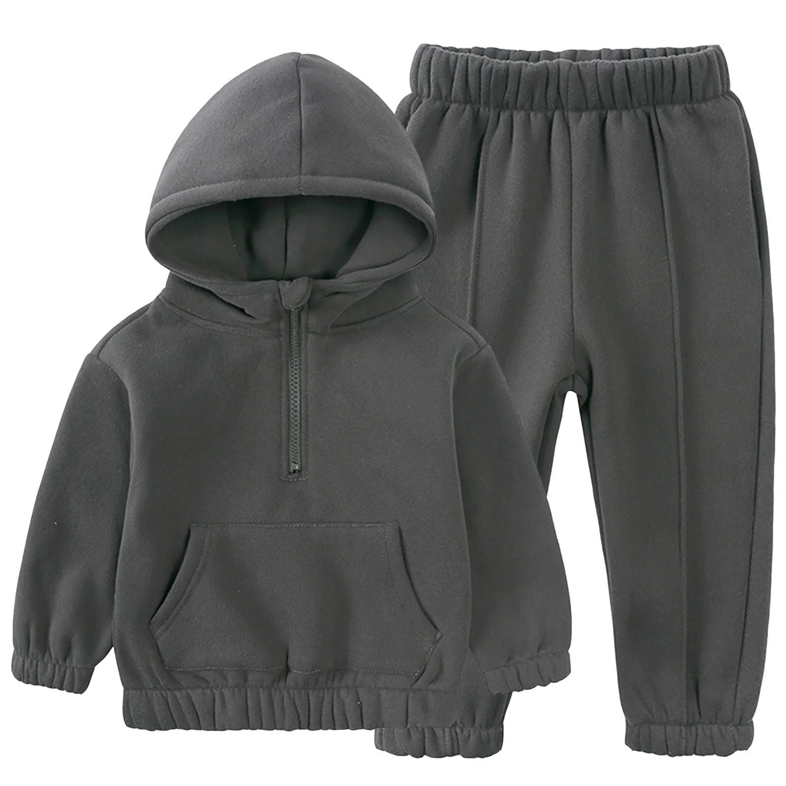 

Toddlers Tracksuits Boys Girls Jog Suits Fleece Warm Kids Sweatershirt + Sweaterpants Se Children's Casual Autumn Sportswear