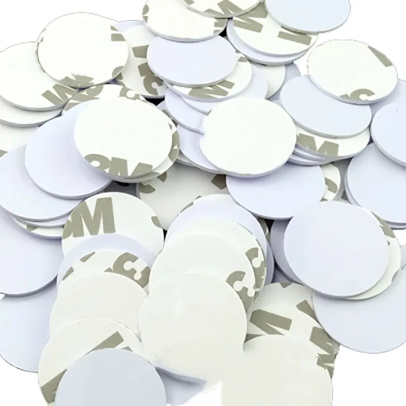 

1000 Pcs TK4100 EM4100 RFID 125khz Stickers Coin Card 25mm Smart Tags Read-only Access Control Cards