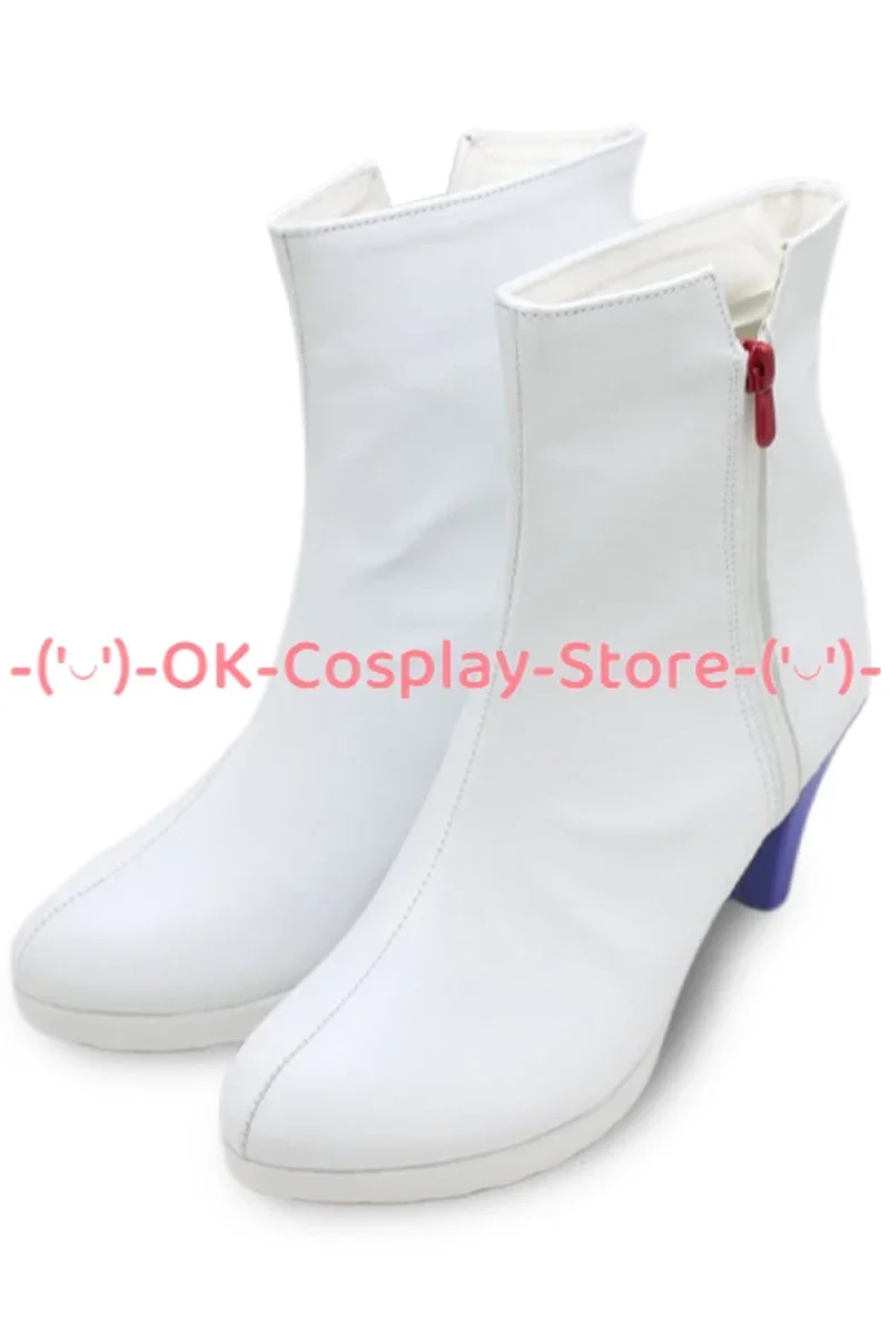[Personalizzato] Gioco Blu Archivio Ushio Noa Scarpe Cosplay Anime Gioco di ruolo Puntelli Halloween Carnevale Festa Festa Stivali in pelle PU