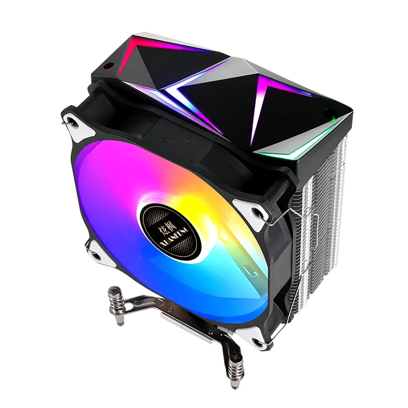 XUANFENG LGA2011 2066 115X 1200 1700 1851 Koeler CPU-ventilator 120 mm 4/6 Heatpipe Luchtgekoelde processor Compatibel Intel i5 i7 i9 X99