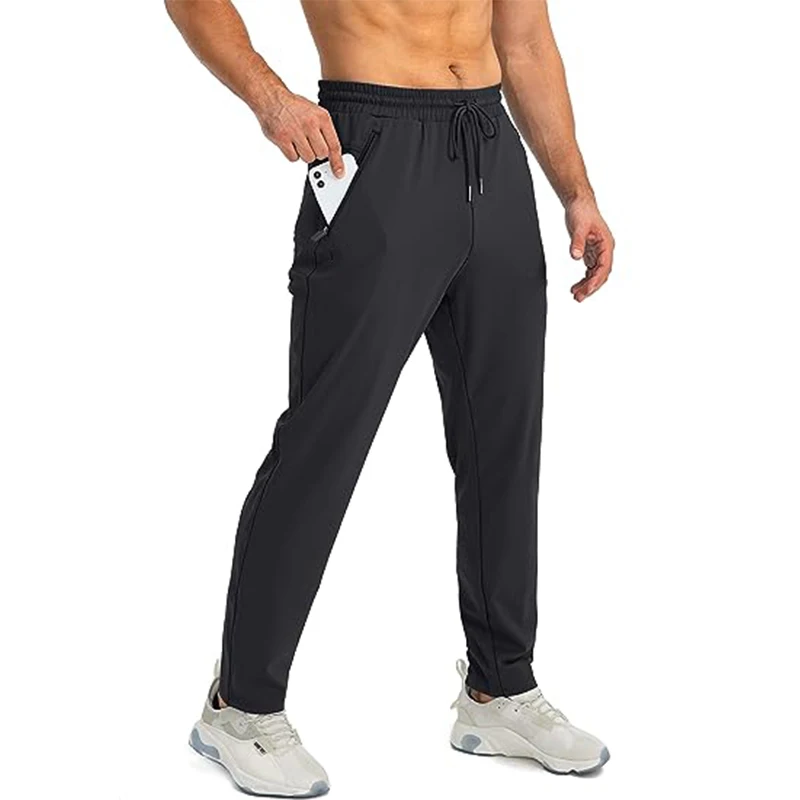 Running Jogging Sweatpants Sportswear Training Tracksuit Elastic Joggers Workout Athletic Trousers Gym Fitness Sport Pants Men