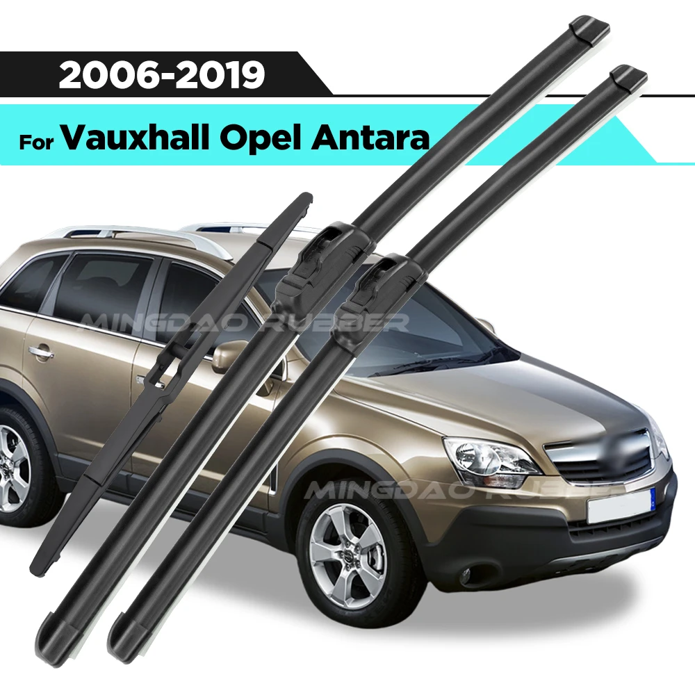 Für Vauxhall Opel Antara 2006-2019 2007 2008 2009 Wischer Vorne und Hinten Wischerblätter Windschutzscheibe Windschutz Fenster Pinsel 24 "+ 16" + 12"