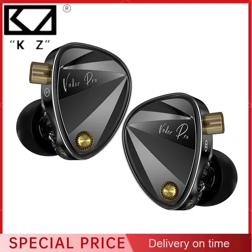 KZ Vader Pro-auriculares intrauditivos HiFi, auriculares de alta gama verdaderamente equilibrados con interruptor de sintonización IEM dinámico de 6 conductores