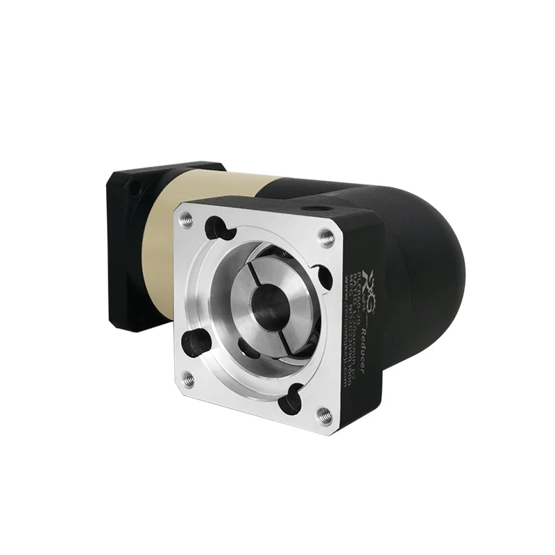 Angle 90 degree hole output high-precision planetary gear reducer 60 90 equipped with servo stepper motor reducer