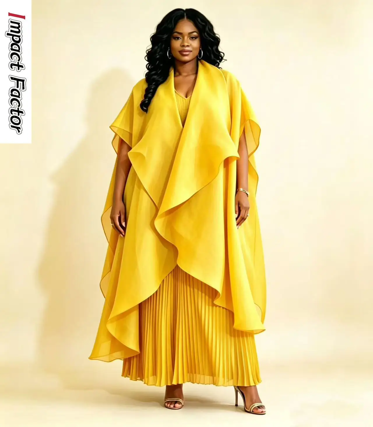 

2026 Miyake Pleated Fashion Sun Pleated + Short-sleeved Top + Organza Shawl Three-piece Pants Cover