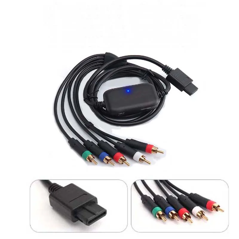 High Quality 1.8M AV cable for N64/NGC/SNES/SFC Cables TV Video Component Cable Cord Lead Wire Games Accessories