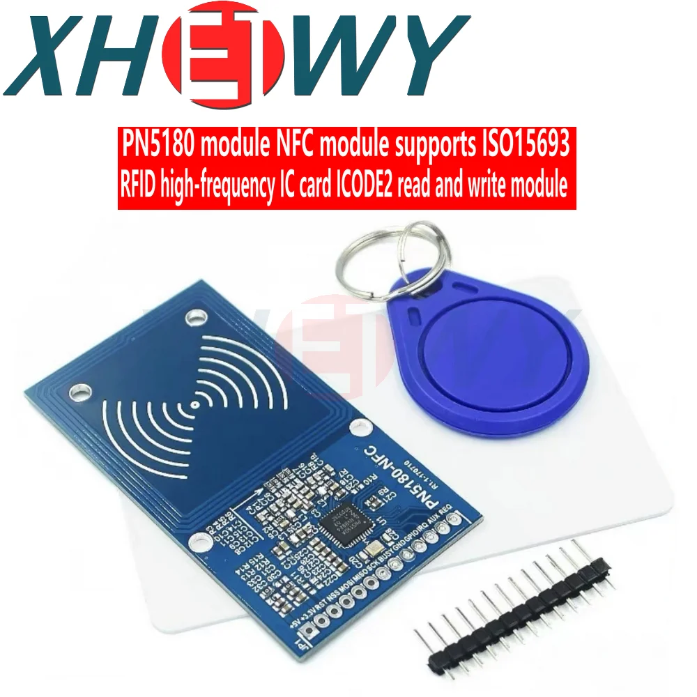 PN5180 Nfc Rf Sensor Iso15693 Rfid High Frequency Ic Card Icode2 Reader Write