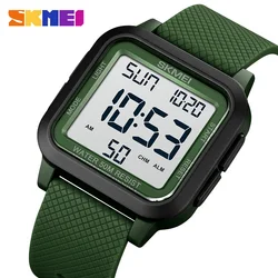 SKMEI Japan Digital movement Watch Mens Stopwatch Countdown LED Light 5Bar Waterproof Wristwatches Date Clock reloj hombre 1894