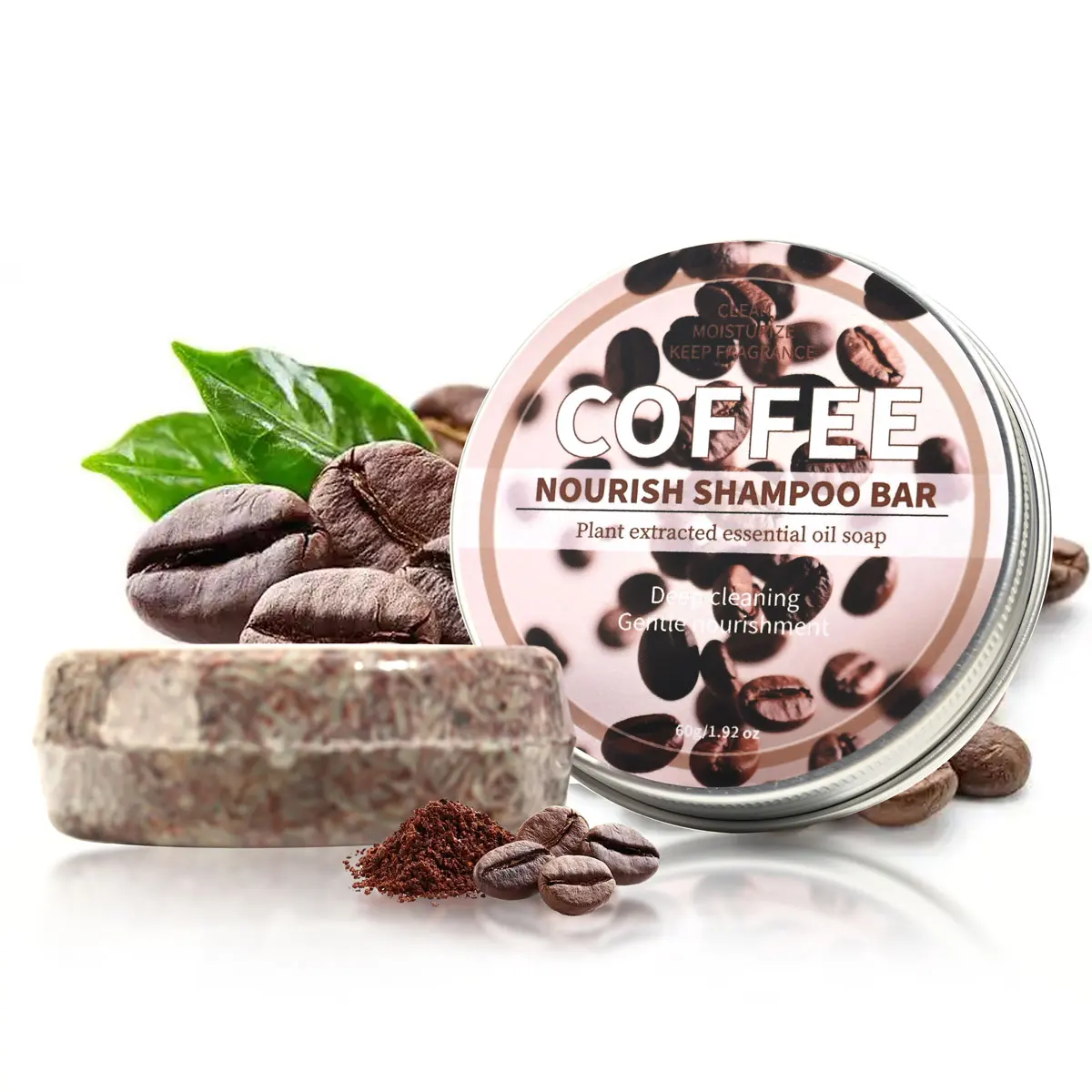 Coffee Concentrated Essence Nourishing Shampoo, Deep Cleaning, Moisturizing, Oil Control, Hair Care, Daily Shampoo, Hand Soap