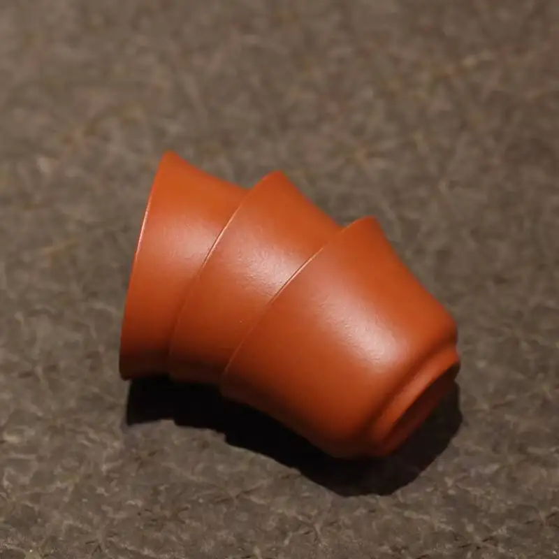 

Yixing Purple Huanglongshan Original Ore Zhaozhuang Raw Sand Vermilion Mud Master Tea Pure Handmade Classy Single Cup