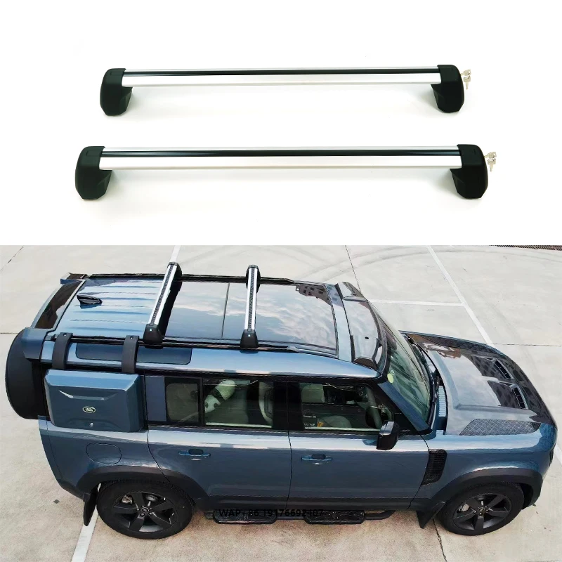 

High Quality Roof Rack Cross-bar Luggage Rail for 2020-2022 forLand Rover New Defender 110 Roof Rack