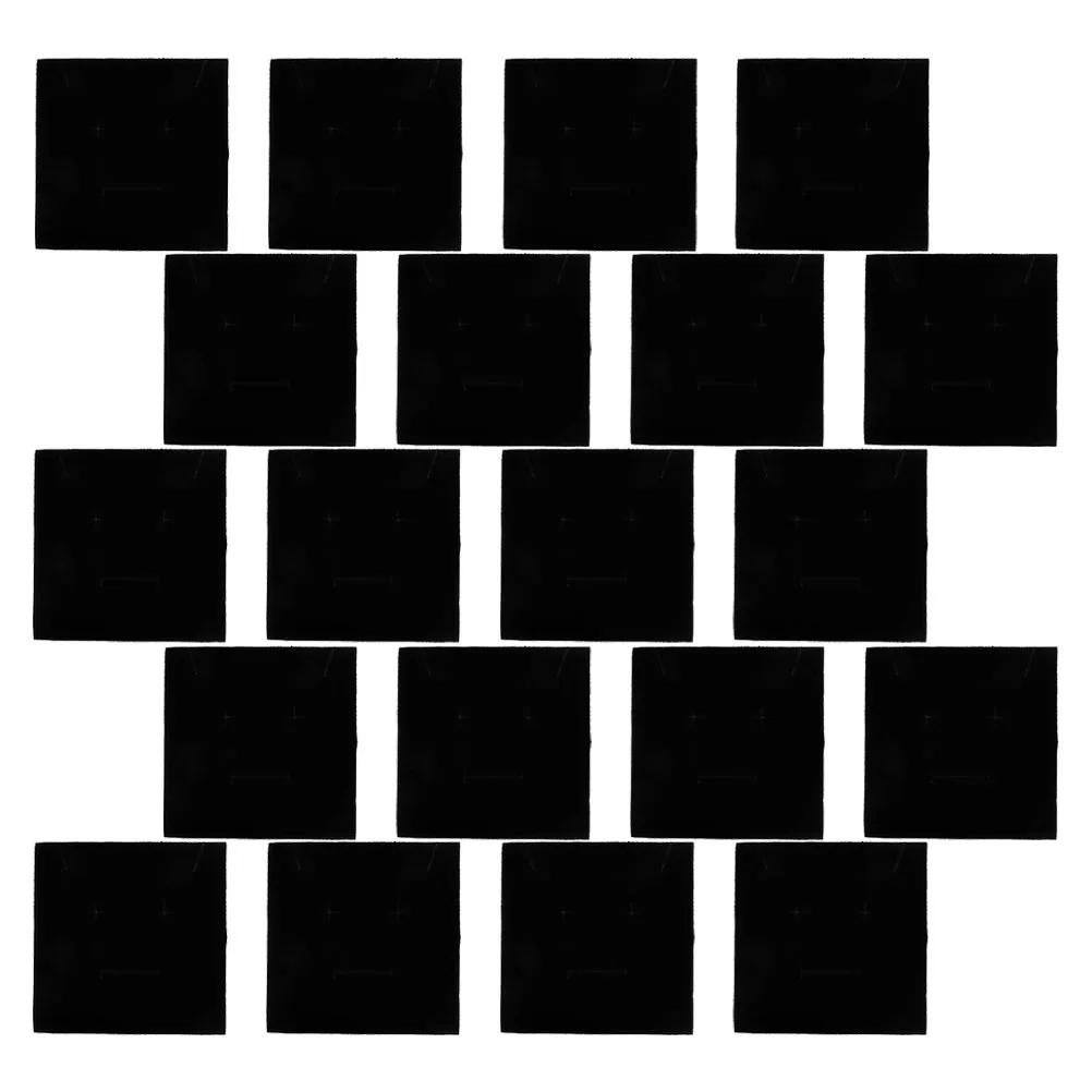 

30pcs Jewelry Box Sponge Liner Black Removable Stackable Tray Storage Display Necklace Earring Rock Collection