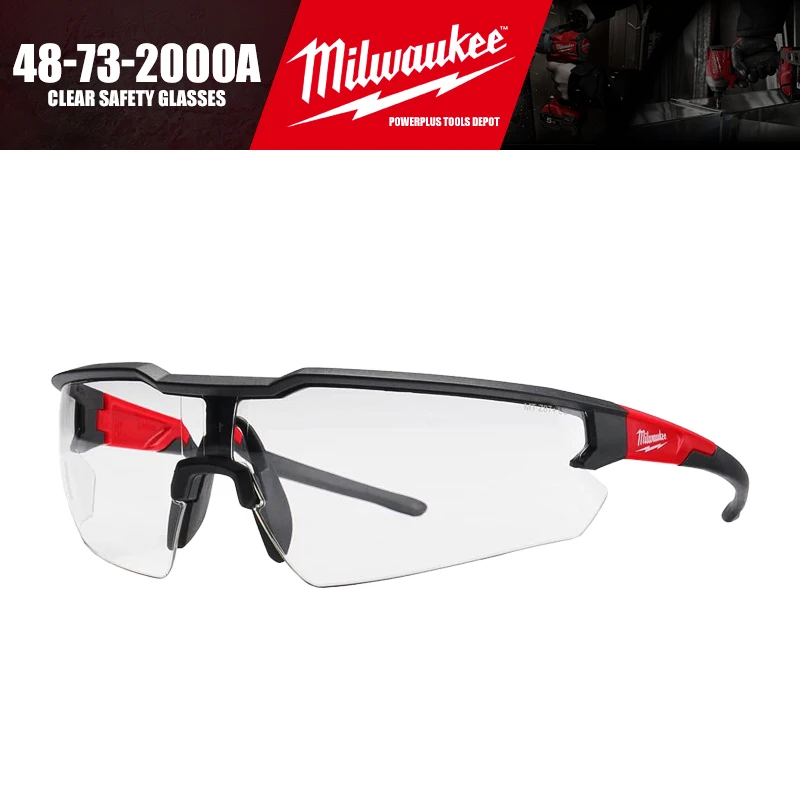 

Milwaukee 48-73-2000A Clear Safety Glasses Tool Accessories Protective Equipment