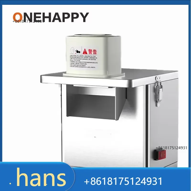 2026 Factory Direct Sales Automatic Potato Cutter Machine 300W, Commercial French Fry Cutter with Alloy Steel Blade & 220V