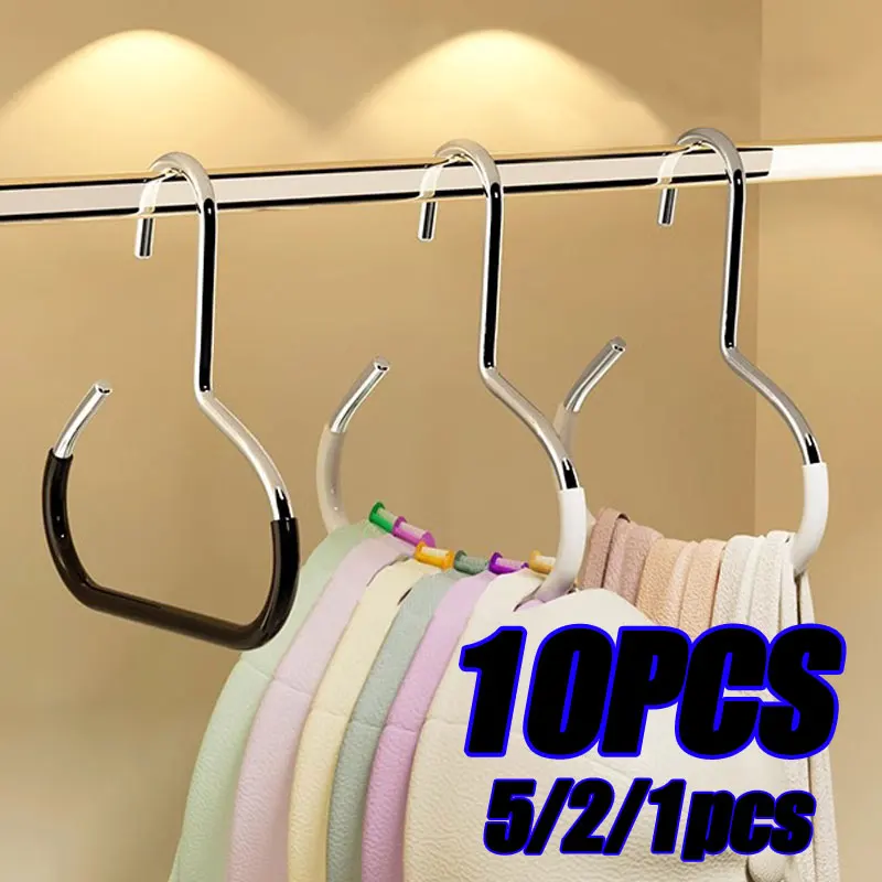10/1PCS Durable Circle Ring Hat Hanger Non-marking Non-slip Hat Storage Hook Scarf Towel Tie Hanging Rack Coat Hooks