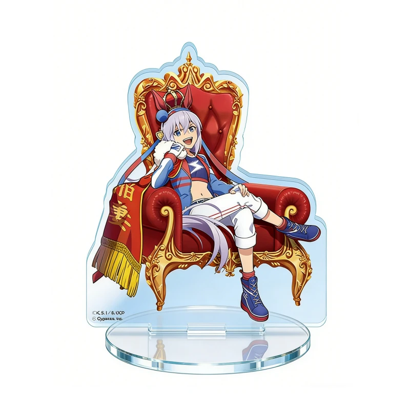 Anime Uma Musume Pretty Derby Acrylic Stand Cinderella Gray figure Stand Plate Cosplay Prop Decor Gifts 15cm - Image 3