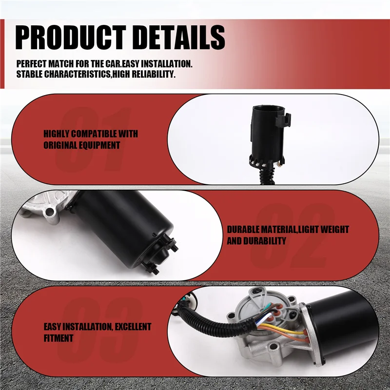 

AB16-Transfer Case Motor Turbine Wastegate Actuator Transfer Case Motor Forssangyong 4408648007 4408648002 Transmission Forssang