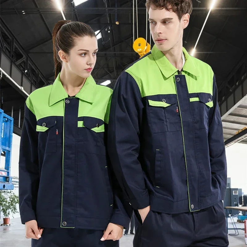 Top Quality Working Outfit For Company Workshop Factory Construction Logistic Warehouse Worker Logo Printing