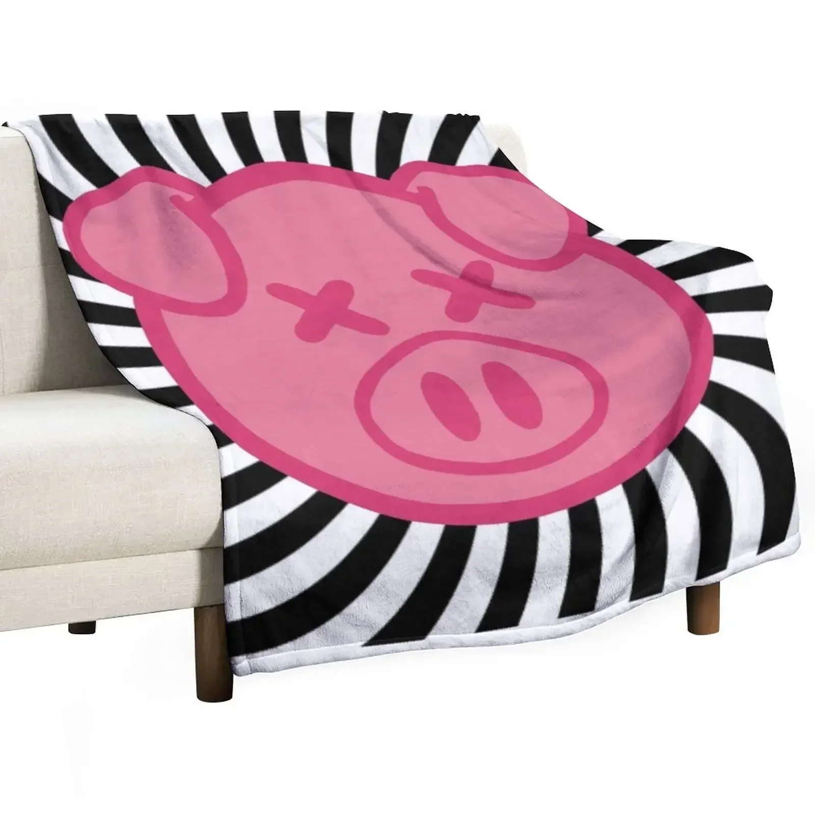 Shane Dawson Pig Spiral Logo Throw Blanket Polar decorative Luxury Blankets