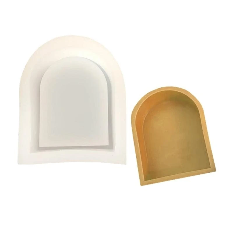 قوالب شمعة باب الدب قوالب السيليكون قالب الحلي الراتنج لصنع الشمعة