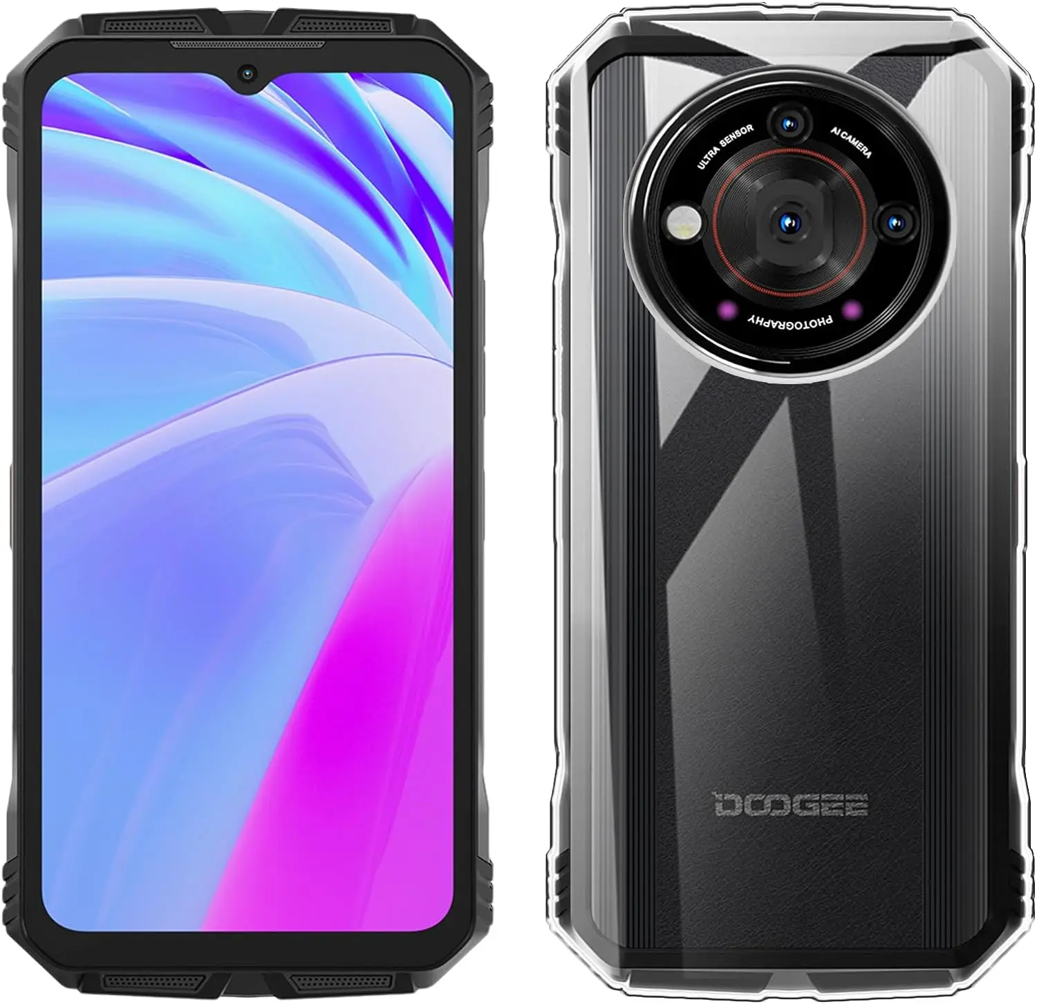 Dla Doogee V31 GT V30 S110 Pro Gel Pudding Silikonowa obudowa ochronna na telefon Dla Doogee V31 GT Miękkie etui TPU 6,58 cala