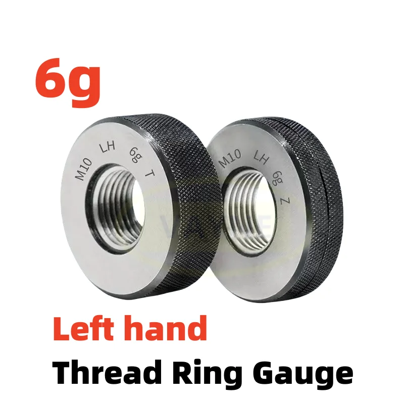 

1SET(1*GO+1*NOGO)6g Accuracy Non-Standard Left Metric Fine Tooth Thread Ring Gauge Measure Tool M2M3M5M8M10M12M14M16M18M20M22