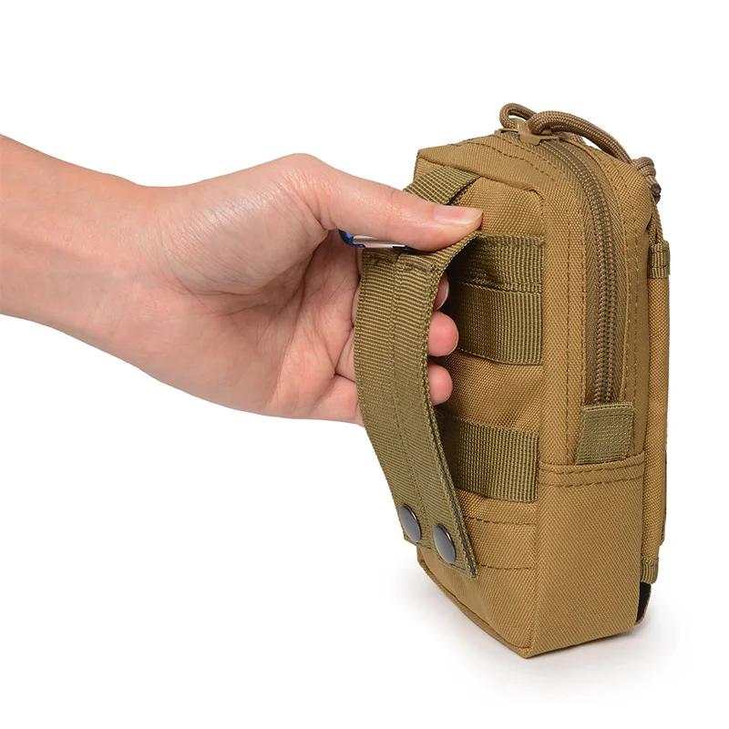 Tactical Molle Pouch Military Waist Outdoor Men EDC Tool Vest Pack Purse Mobile Phone Case Hunting Compact Bag Oxford