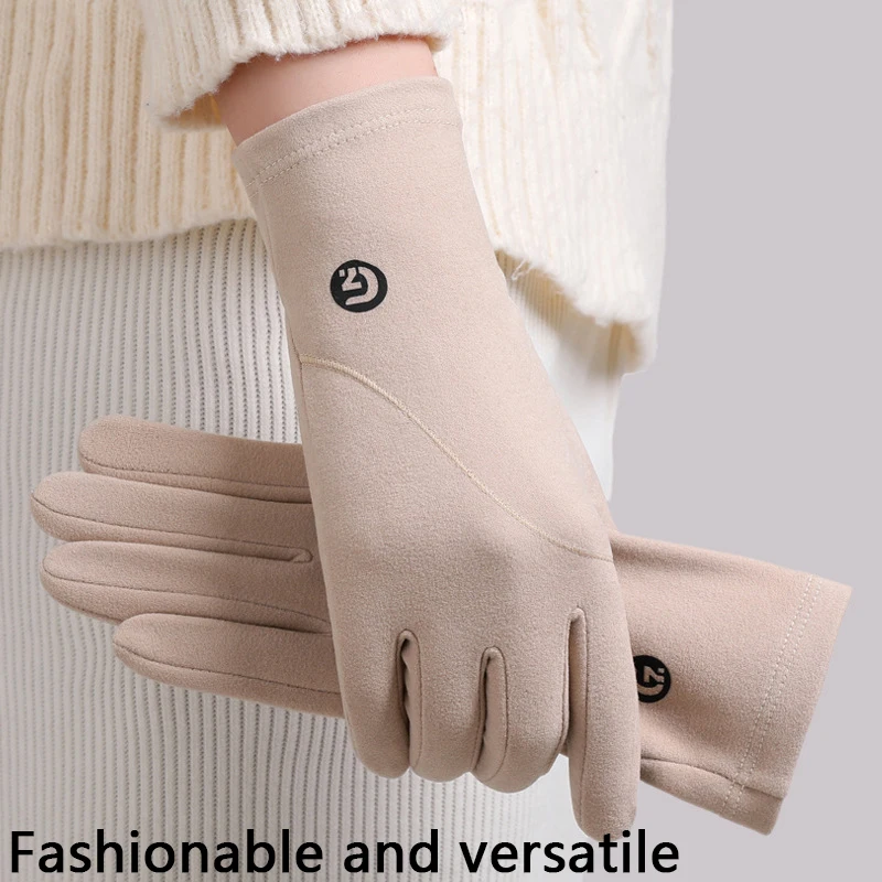 ل ● قفازات شتوية مرآة للرجال والنساء مع أصفاد ممتدة - قفازات تزلج سميكة مضادة للانزلاق، ركوب الدراجات والمشي لمسافات طويلة والجري #2