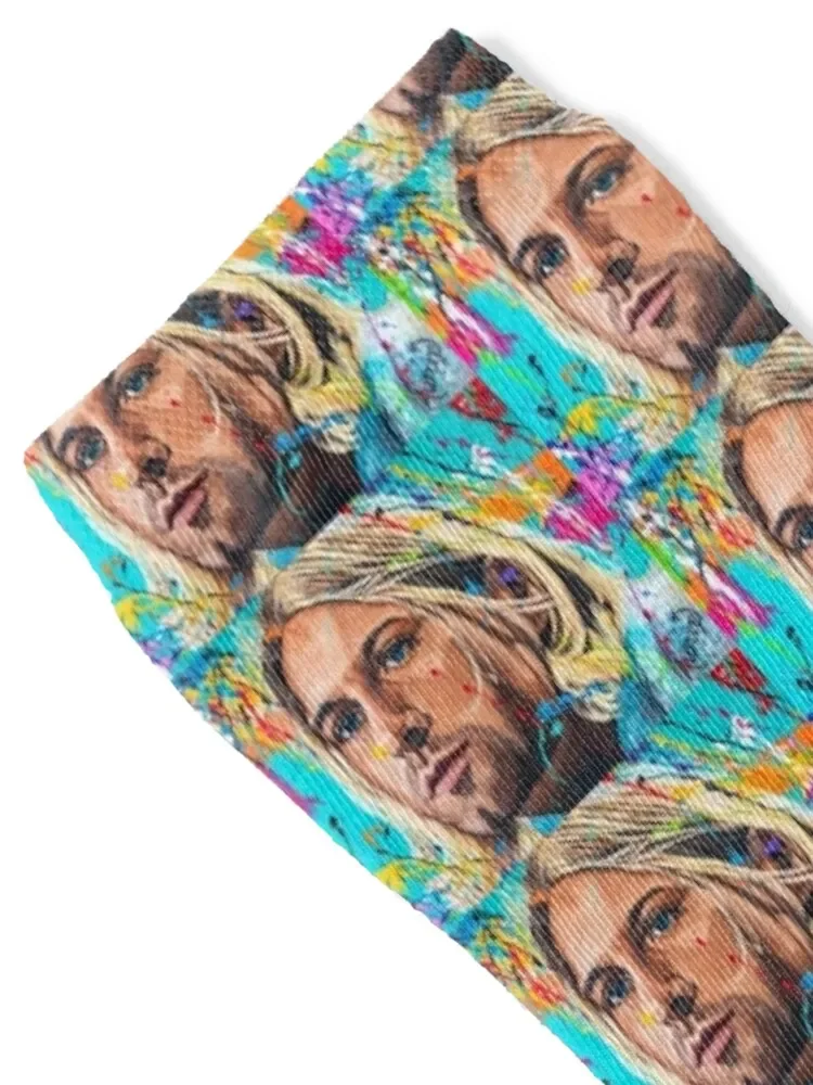 Colorful Kurt cobain Socks winter gifts Wholesale Non-slip Boy Socks Women's