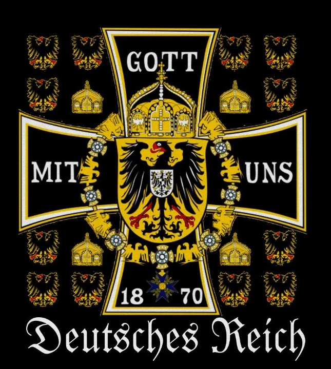 Deutsches Reich 1870 Prussian Battle Flag T-Shirt 100% Cotton O-Neck Summer Short Sleeve Casual Mens T-shirt Size S-3XL