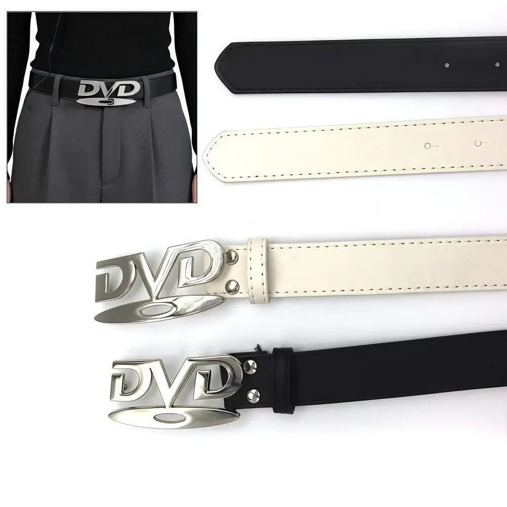 

Nostalgic Design English Buckle Belt Versatile Fashion Design Sturdy Women's Belt DVD Casual Sense Niche Belt Jeans Decoration