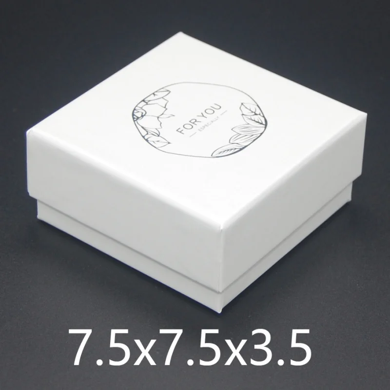 Custom Matte Film with Jewelry Box Pendant Earrings Bracelet Multi-use Packaging Box In Stock