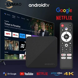 WiFi6 Android14 Smart TV Box T1s AllwinnerH313 Chip Quad Core 1000M LAN Bluetooth 5 4K video Chromecast Streaming Media Player