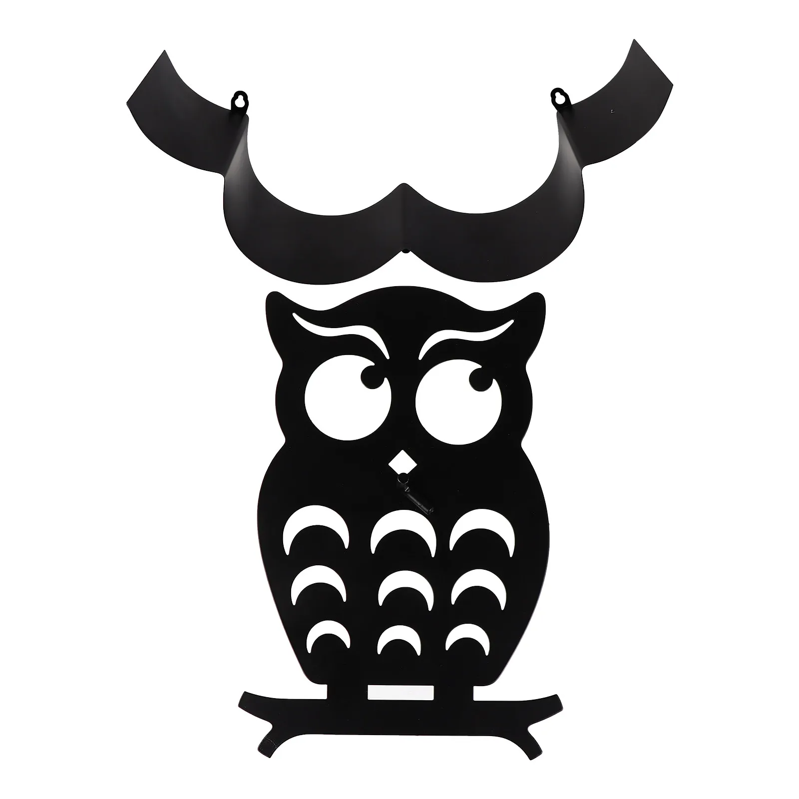 

1 шт. Настенный держатель для бумажных полотенец с дизайном совы, железный, многофункциональный, для кухни и ванной комнаты