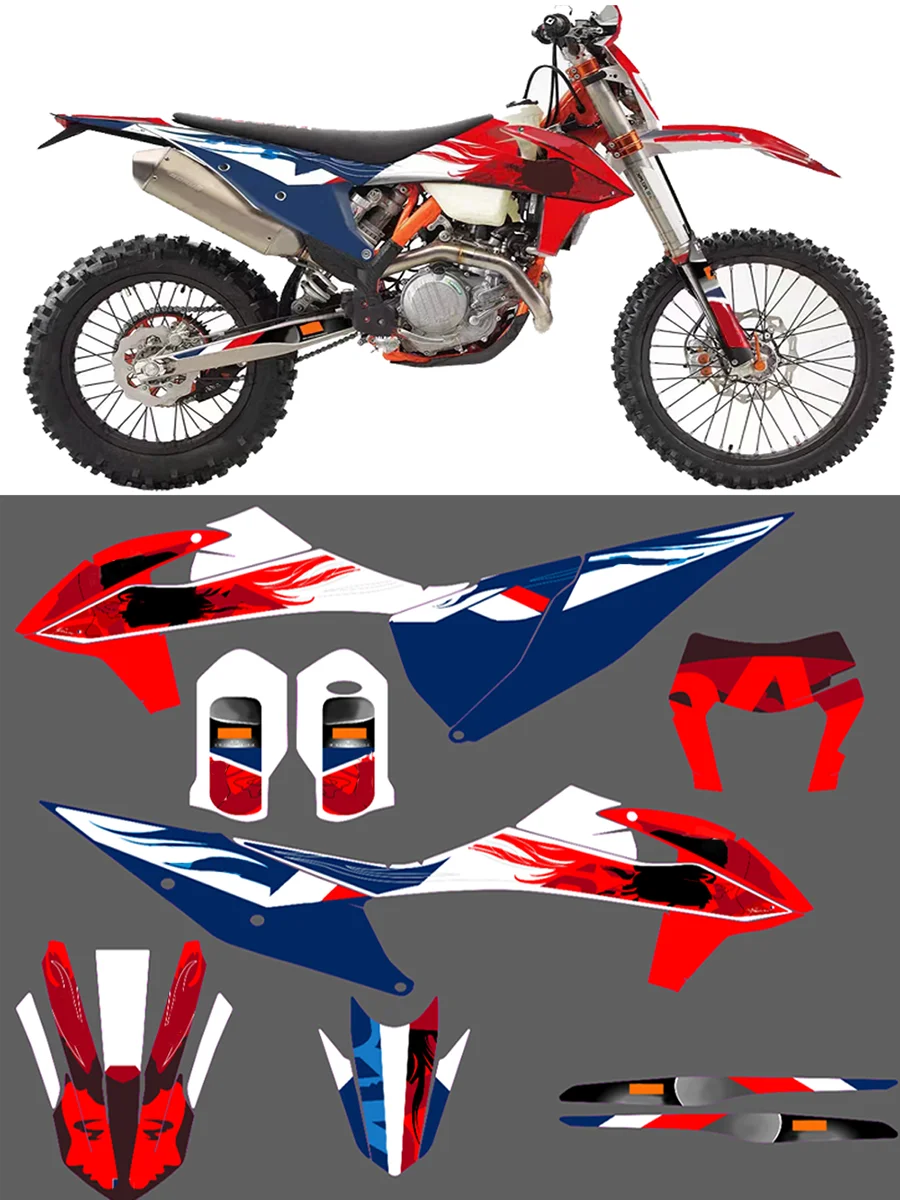 

Комплект наклеек для велосипеда для KTM EXC 150 200 250 300 350 400 450 500 2020 2021 2022