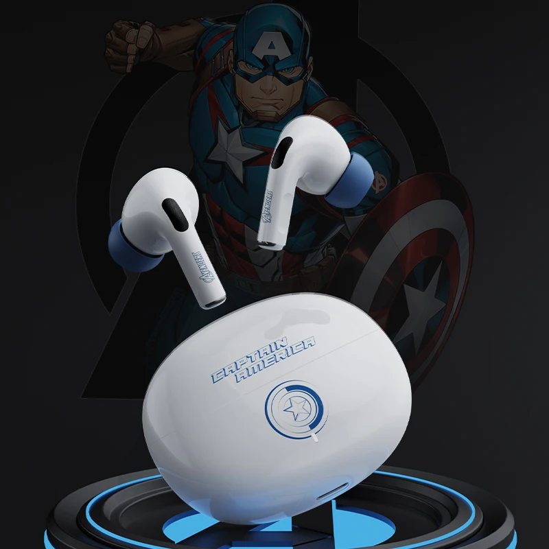 MARVEL الأصلي الهواء الحد من الضوضاء سماعات بلوتوث ميكروفون سماعات لاسلكية TWS عمر البطارية الطويل جراب الصوت المكاني PROO #1