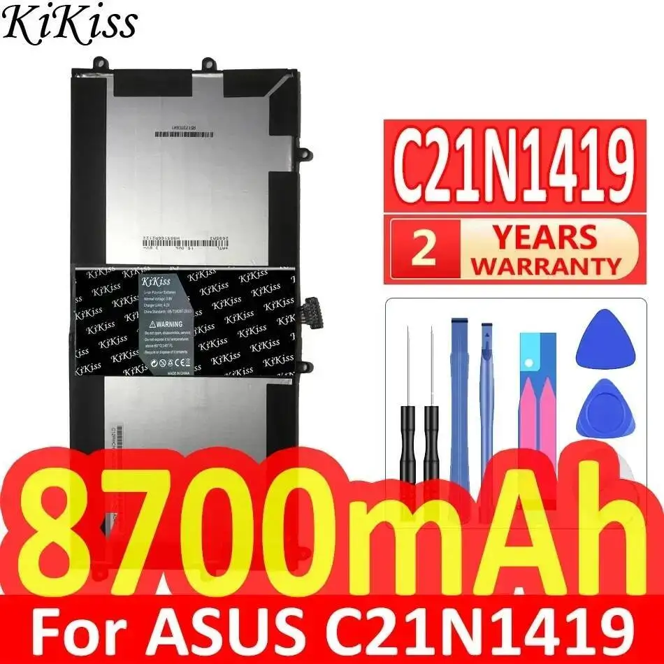 

8700 мАч для Asus C21N1419 надежный сменный аккумулятор для ноутбука
