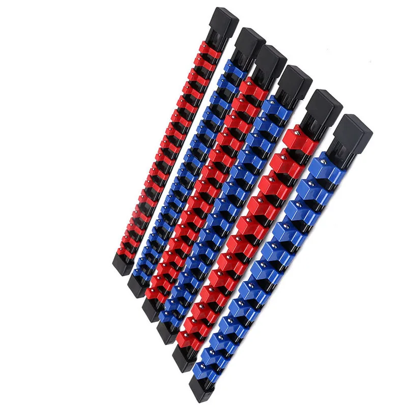Imagem -02 - Chave Soquete Cabeça Rack de Armazenamento Clip Rack Rack Premium Socket Holders Tool Organizer Novidades Estilo 14 38 12