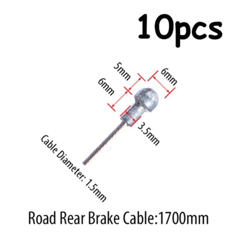 5/10PC Fiets Remmen Lijn Road Mountainbike Remkabel Universele Fiets Shift Kabel Duurzaam Road MTB rem Shift Draad