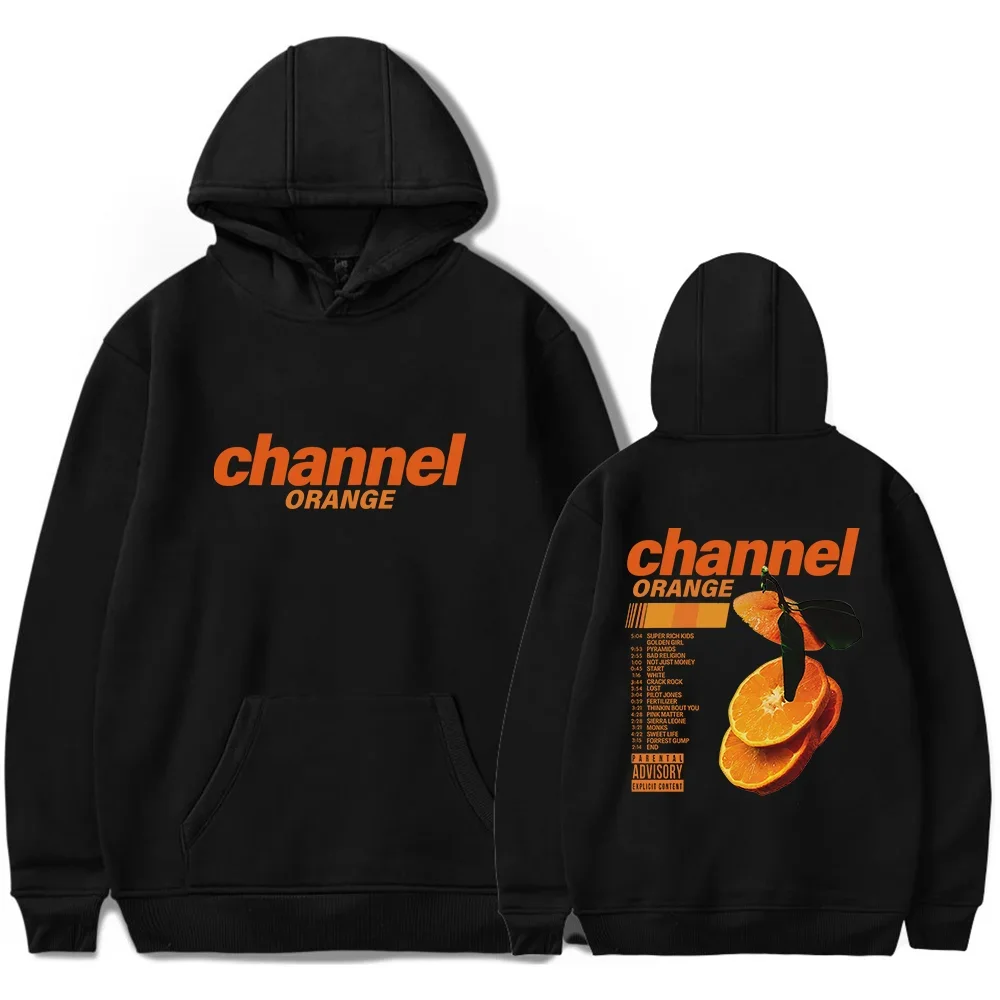

Толстовки с капюшоном Frank Ocean Merch Channel Orange Tracklist, модная толстовка в стиле хип-хоп, рэпер, для мужчин и женщин