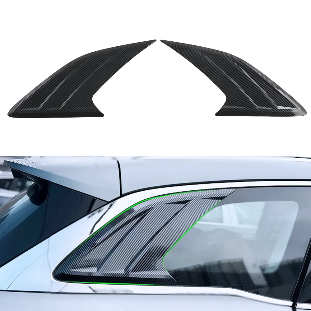 

Auto Rear Window Molding Door Corner Shutter Cover Trims Car Body Kit Upgrade Accessories For Chery Tiggo 9 2024 2025