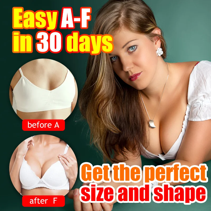 15 Days Fast Enlargement ,Sizes From A-D ,Effectively Lifting & Firming , Safe Fullness No Rebound